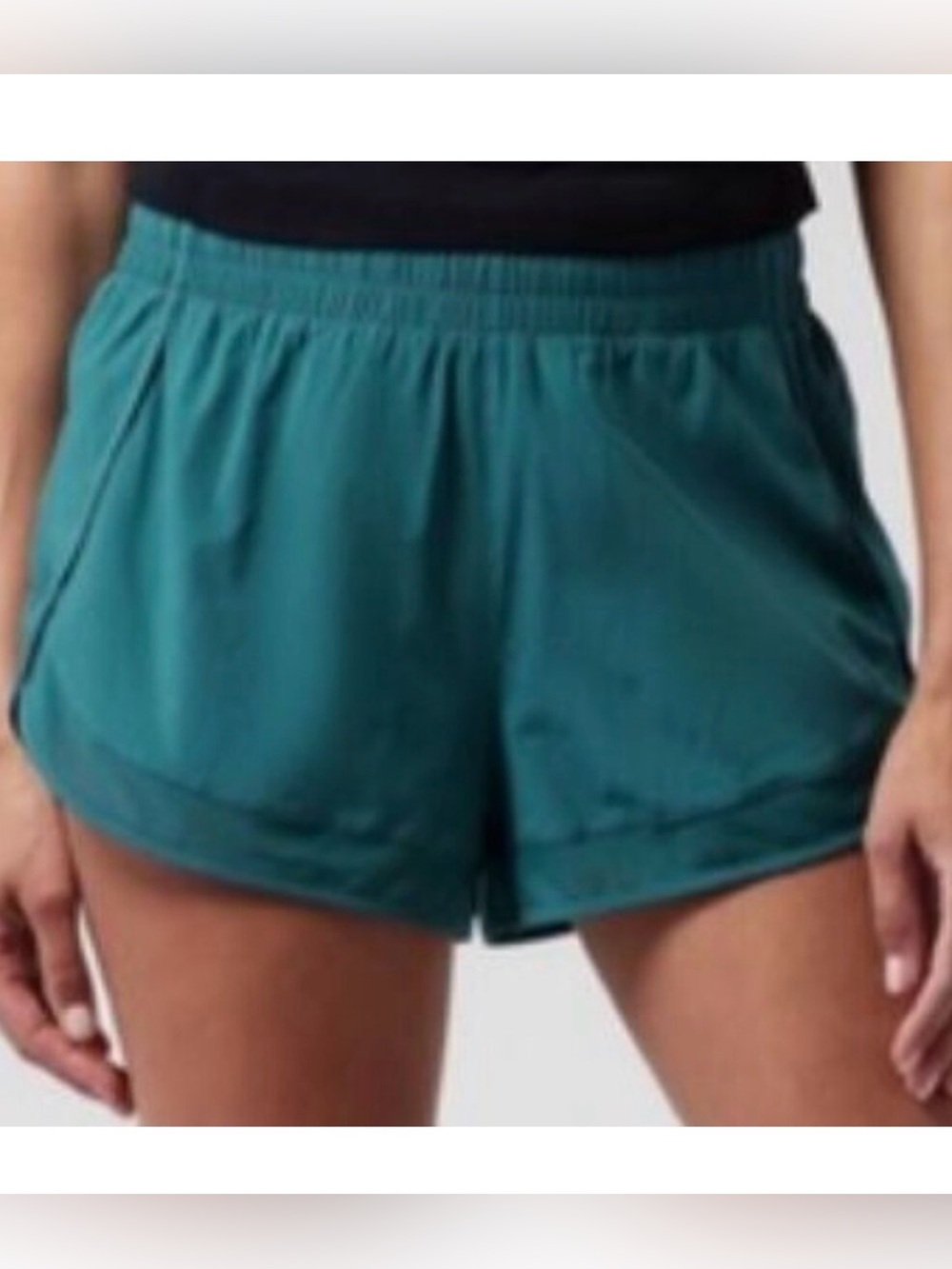 Athleta Mesh Racer Run Short 4”